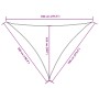 Toldo de vela triangular tela Oxford terracota 5x7x7 m von , Sonnenschirme - Ref: Foro24-135402, Preis: 53,24 €, Rabatt: %