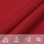Toldo de vela rectangular tela Oxford rojo 3,5x5 m | Foro24.es | Tu tienda online para hogar, jardín y más Foro24.es