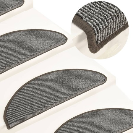 Alfombras de peldaños de escalera 15 uds gris 65x21x4 cm von , Treppenmatten - Ref: Foro24-149854, Preis: 64,93 €, Rabatt: -5%%