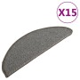 Alfombras de peldaños de escalera 15 uds gris 65x21x4 cm von , Treppenmatten - Ref: Foro24-149854, Preis: 64,93 €, Rabatt: -5%%