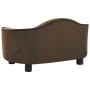 Sofá para perros felpa marrón 67x47x36 cm | Foro24.es | Tu tienda online para hogar, jardín y más Foro24.es