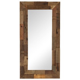 Espejo de madera maciza reciclada 50x110 cm de , Espejos - Ref: Foro24-246306, Precio: 155,58 €, Descuento: %