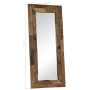 Espejo de madera maciza reciclada 50x110 cm de , Espejos - Ref: Foro24-246306, Precio: 155,58 €, Descuento: %