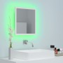 Espejo de baño LED acrílico blanco 40x8,5x37 cm von , Badezimmerwaschtische - Ref: Foro24-804908, Preis: 43,52 €, Rabatt: %