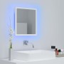 Espejo de baño LED acrílico blanco 40x8,5x37 cm von , Badezimmerwaschtische - Ref: Foro24-804908, Preis: 43,52 €, Rabatt: %