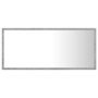 Espejo de baño LED acrílico gris hormigón 90x8,5x37 cm by , bathroom vanities - Ref: Foro24-804936, Price: 46,78 €, Discount: %