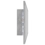 Espejo de baño LED acrílico gris hormigón 90x8,5x37 cm by , bathroom vanities - Ref: Foro24-804936, Price: 46,78 €, Discount: %