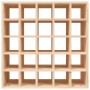 Botellero de madera maciza de pino 56x25x56 cm by , Wine and liquor cabinets - Ref: Foro24-821537, Price: 64,06 €, Discount: %