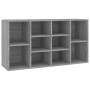 Banco zapatero madera contrachapada gris Sonoma 103x30x54,5 cm by , Shoe racks and shoe organizers - Ref: Foro24-826370, Pric...