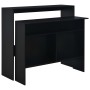 Mesa alta de bar con 2 tableros negro 130x40x120 cm von , Küchen- und Esstische - Ref: Foro24-280218, Preis: 224,09 €, Rabatt: %