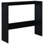 Mesa alta de bar con 2 tableros negro 130x40x120 cm von , Küchen- und Esstische - Ref: Foro24-280218, Preis: 224,09 €, Rabatt: %