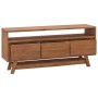 Mueble para TV de madera maciza de mango 110x30x50 cm | Foro24.es | Tu tienda online para hogar, jardín y más Foro24.es