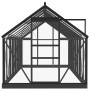 Invernadero de vidrio gris antracita aluminio 155x395,5x191cm von , Gewächshäuser - Ref: Foro24-3082336, Preis: 762,89 €, Rab...
