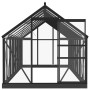 Invernadero de vidrio gris antracita aluminio 155x395,5x191cm von , Gewächshäuser - Ref: Foro24-3082336, Preis: 762,89 €, Rab...