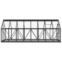 Invernadero de vidrio gris antracita aluminio 155x395,5x191cm von , Gewächshäuser - Ref: Foro24-3082336, Preis: 762,89 €, Rab...