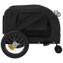 Remolque de bicicleta mascotas hierro tela Oxford negro von , Kinderwagen für Haustiere - Ref: Foro24-93891, Preis: 105,28 €,...