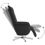 Sillón reclinable con reposapiés cuero sintético negro by , Armchairs - Ref: Foro24-356645, Price: 190,30 €, Discount: %