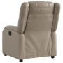 Sillón reclinable de cuero sintético color capuchino | Foro24.es | Tu tienda online para hogar, jardín y más Foro24.es