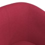 Sillón de tela rojo tinto by , Armchairs - Ref: Foro24-356427, Price: 187,78 €, Discount: -5%%