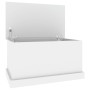 Baúl almacenaje madera contrachapada blanco brillo 70x40x38 cm by , Storage trunks - Ref: Foro24-816506, Price: 69,48 €, Disc...