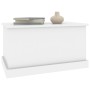 Baúl almacenaje madera contrachapada blanco brillo 70x40x38 cm by , Storage trunks - Ref: Foro24-816506, Price: 69,48 €, Disc...