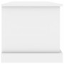 Baúl almacenaje madera contrachapada blanco brillo 70x40x38 cm by , Storage trunks - Ref: Foro24-816506, Price: 69,48 €, Disc...