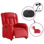 Sillón de masaje reclinable eléctrico de cuero artificial rojo | Foro24.es | Tu tienda online para hogar, jardín y más Foro24.es