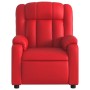 Sillón de masaje reclinable eléctrico de cuero artificial rojo | Foro24.es | Tu tienda online para hogar, jardín y más Foro24.es