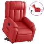 Sillón elevable eléctrico cuero artificial rojo by , Armchairs - Ref: Foro24-3205283, Price: 315,73 €, Discount: %