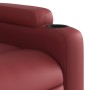 Sillón reclinable de masaje de pie cuero artificial rojo tinto by , Armchairs - Ref: Foro24-3204555, Price: 293,78 €, Discoun...