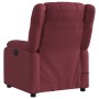 Sillón de masaje reclinable eléctrico tela rojo tinto de , Sillones - Ref: Foro24-3205193, Precio: 234,34 €, Descuento: %