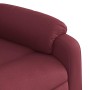 Sillón reclinable de masaje elevable tela rojo tinto by , Armchairs - Ref: Foro24-3205217, Price: 258,82 €, Discount: %