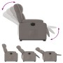 Sillón eléctrico reclinable elevable de tela gris taupe von , Sessel - Ref: Foro24-3205234, Preis: 340,03 €, Rabatt: %