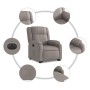 Sillón eléctrico reclinable elevable de tela gris taupe von , Sessel - Ref: Foro24-3205234, Preis: 340,03 €, Rabatt: %