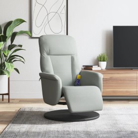 Sillón reclinable masaje con reposapiés