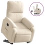 Sillón reclinable elevable tela de microfibra beige | Foro24.es | Tu tienda online para hogar, jardín y más Foro24.es