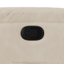 Sillón reclinable elevable tela de microfibra beige | Foro24.es | Tu tienda online para hogar, jardín y más Foro24.es