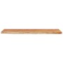 Estante pared rectangular madera acacia borde vivo 80x20x2,5 cm by , Table tops - Ref: Foro24-370226, Price: 31,15 €, Discoun...