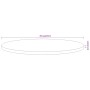 Tablero de mesa redondo madera maciza de acacia Ø70x2,5 cm von , Tischplatten - Ref: Foro24-370052, Preis: 72,47 €, Rabatt: %