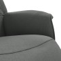 Sillón reclinable con reposapiés tela gris oscuro | Foro24.es | Tu tienda online para hogar, jardín y más Foro24.es