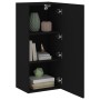 Mueble de TV de pared madera de ingeniería negro 40,5x30x90 cm de , Muebles TV - Ref: Foro24-836925, Precio: 52,82 €