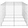 Außenzwinger aus verzinktem Stahl, 7,26 m² von vidaXL, Hundehütten und Zäune - Ref: Foro24-3082283, Preis: 484,22 €, Rabatt: %