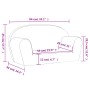 Sofá para niños de 2 plazas felpa suave gris antracita von , Baby- und Kleinkindmöbel - Ref: Foro24-356988, Preis: 45,53 €, R...