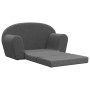 Sofá cama de niños 2 plazas felpa suave gris antracita von , Baby- und Kleinkindmöbel - Ref: Foro24-357000, Preis: 62,22 €, R...