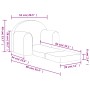 Sofá cama para niños felpa suave rosa von , Baby- und Kleinkindmöbel - Ref: Foro24-357021, Preis: 41,90 €, Rabatt: %