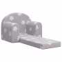 Sofá cama de niños felpa suave gris claro con estrellas von , Baby- und Kleinkindmöbel - Ref: Foro24-357016, Preis: 41,66 €, ...