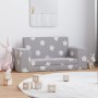 Sofá de niños de 2 plazas felpa suave gris claro con estrellas by , Baby and Toddler Furniture - Ref: Foro24-357028, Price: 5...