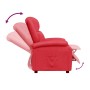 Sillón reclinable de cuero sintético rojo | Foro24.es | Tu tienda online para hogar, jardín y más Foro24.es