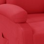 Sillón reclinable de cuero sintético rojo | Foro24.es | Tu tienda online para hogar, jardín y más Foro24.es