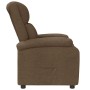 Sillón reclinable de tela marrón de , Sillones - Ref: Foro24-340183, Precio: 218,47 €, Descuento: %